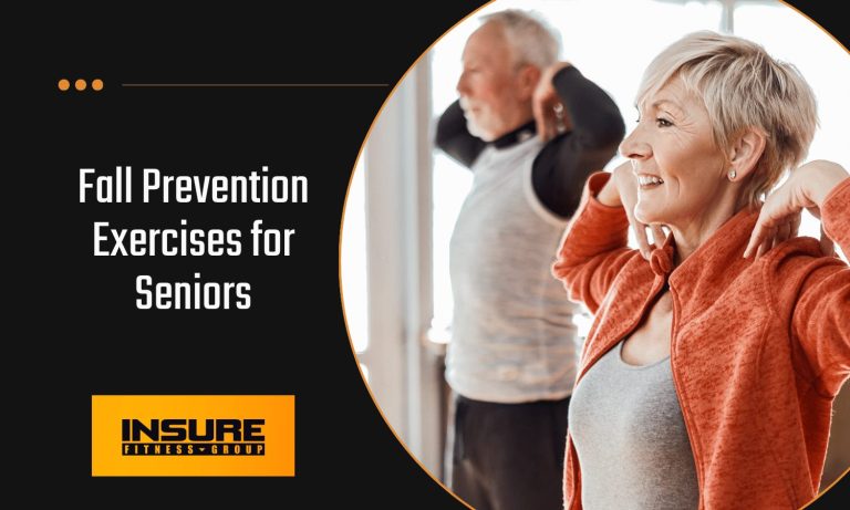 older man and woman doing exercise