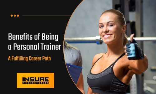 benefits of being a personal trainer Smiling female personal trainer giving a thumbs up in a gym, with the text 'Benefits of Being a Personal Trainer – A Fulfilling Career Path' displayed, representing the rewarding aspects of the profession.